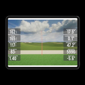 SimSpace Golf Simulator Studio | Flightscope MEVO+ 2023 | Compleet Luxe Doe-het-zelf Pakket