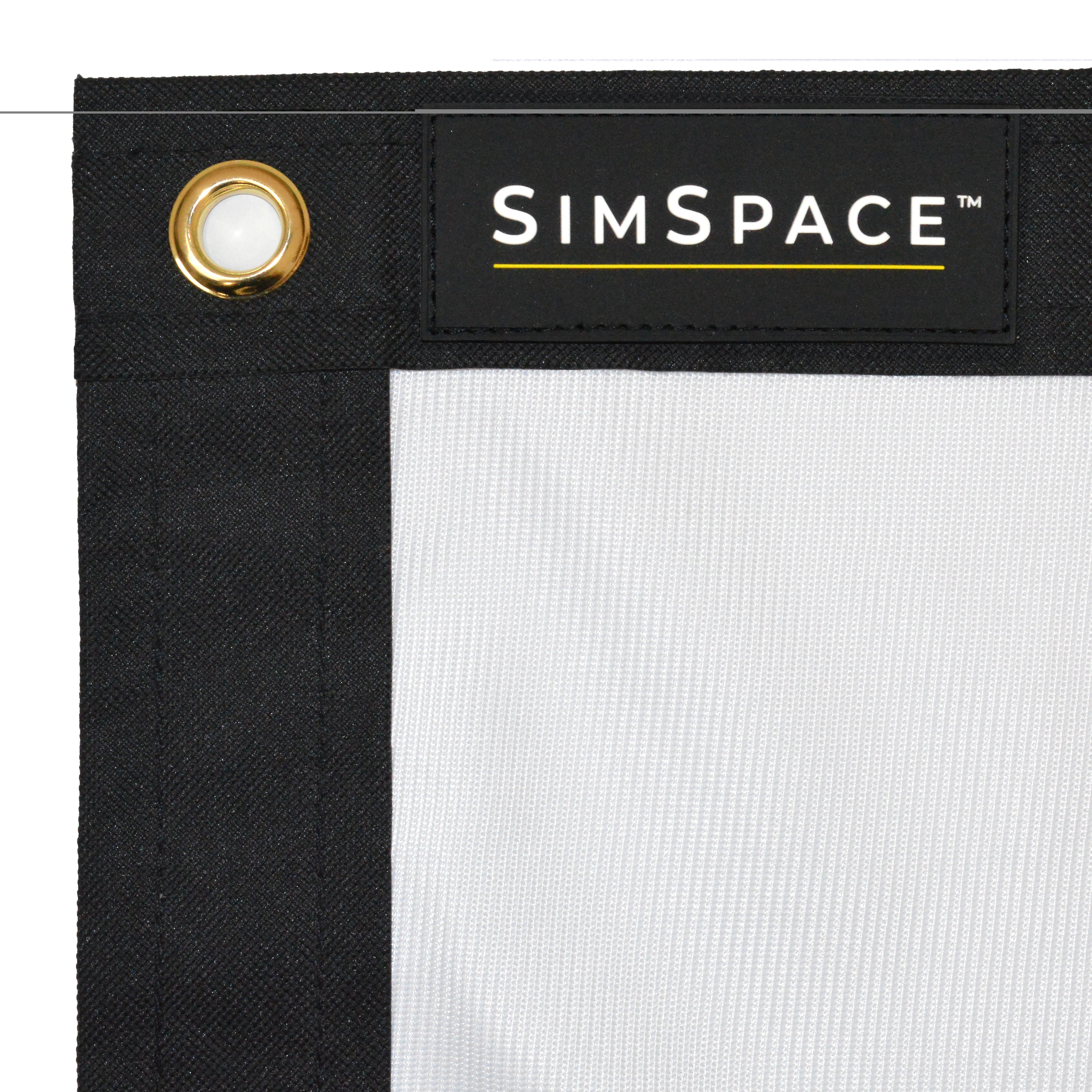 SimSpace Elite Impact screen - perfect for home golf