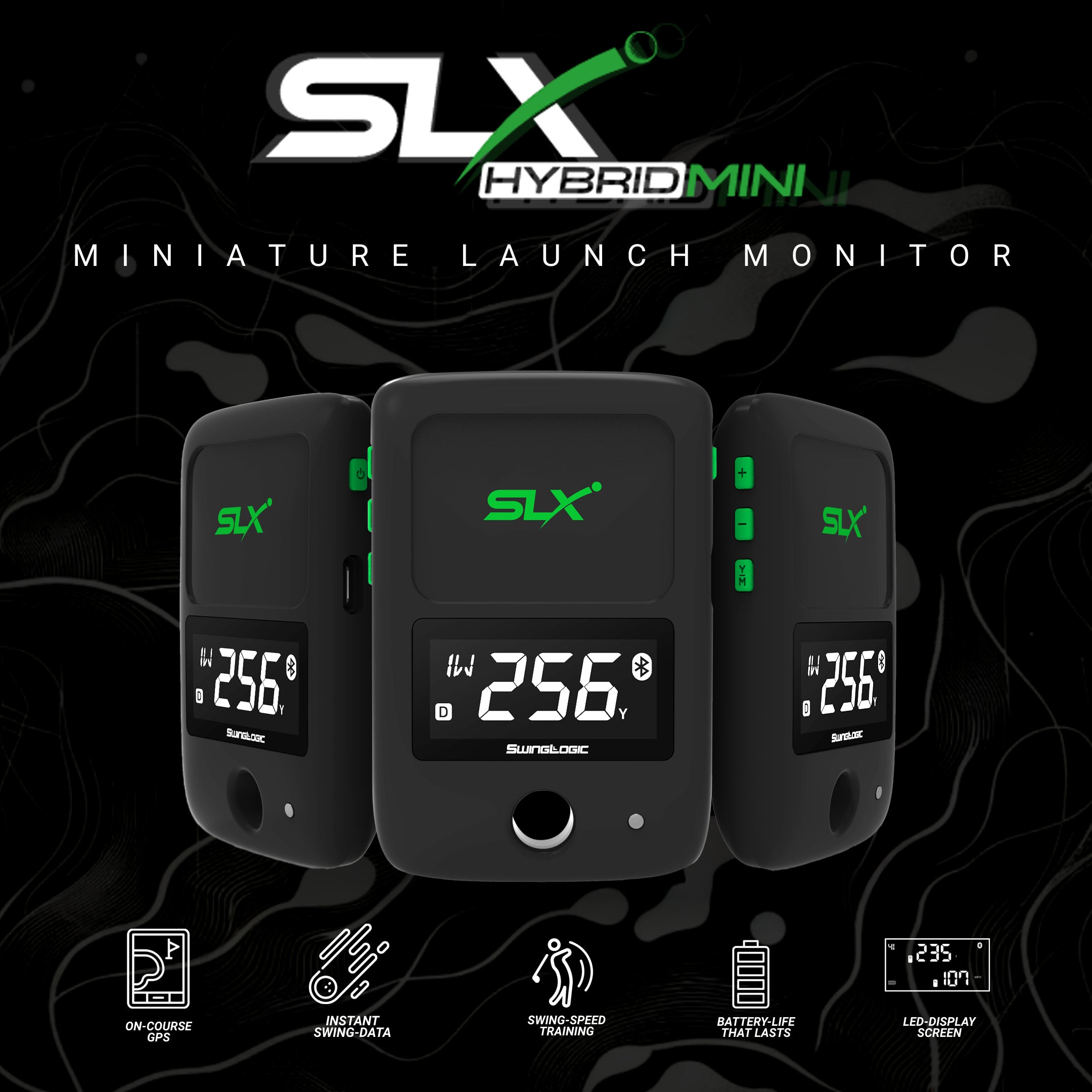 SLX HYBRID Mini: compacte launchmonitor