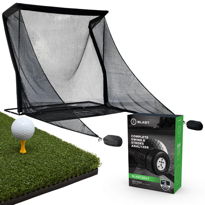 Blast Golf golf net training bundle