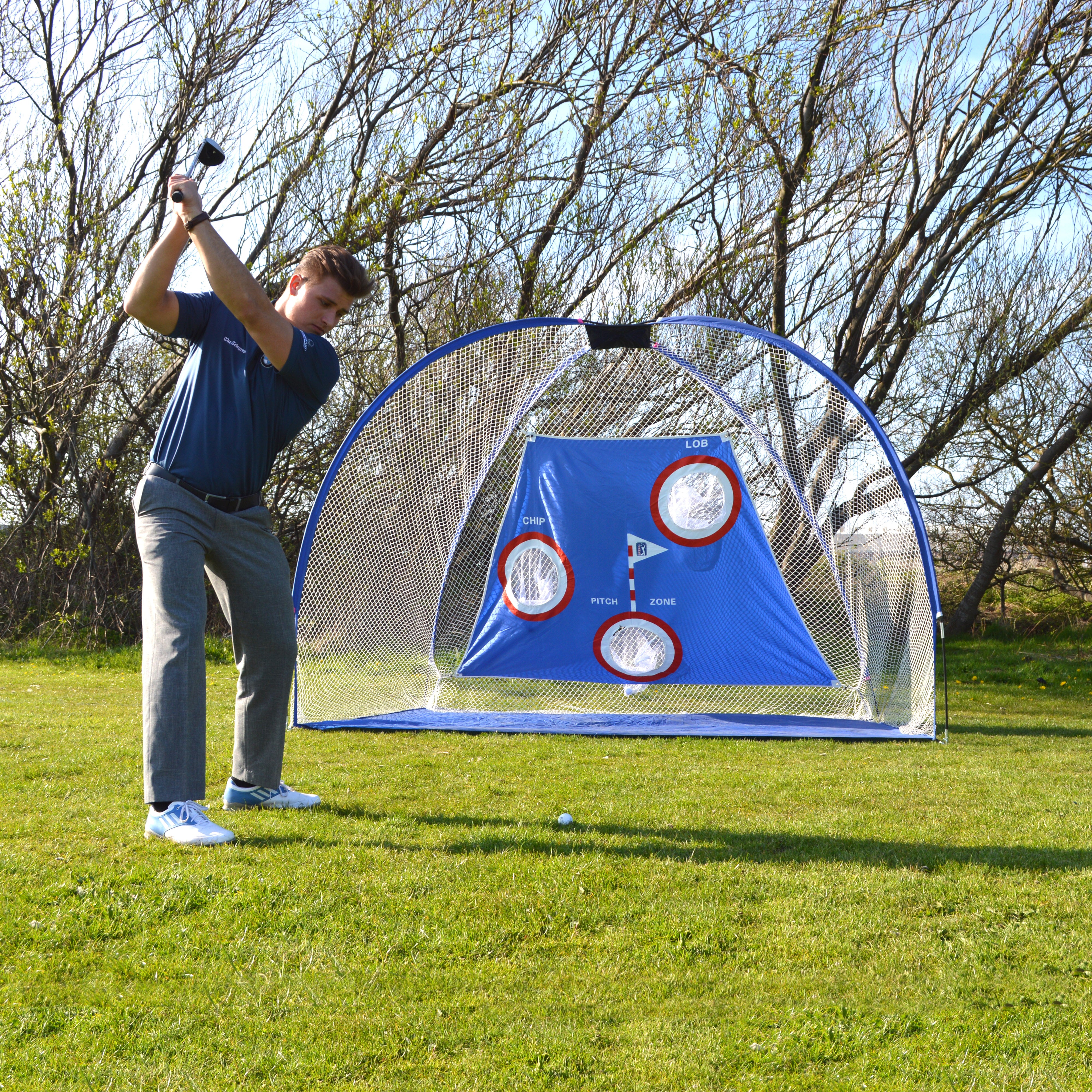 PGA TOUR Pro Golf Training Net for Home and Outdoors