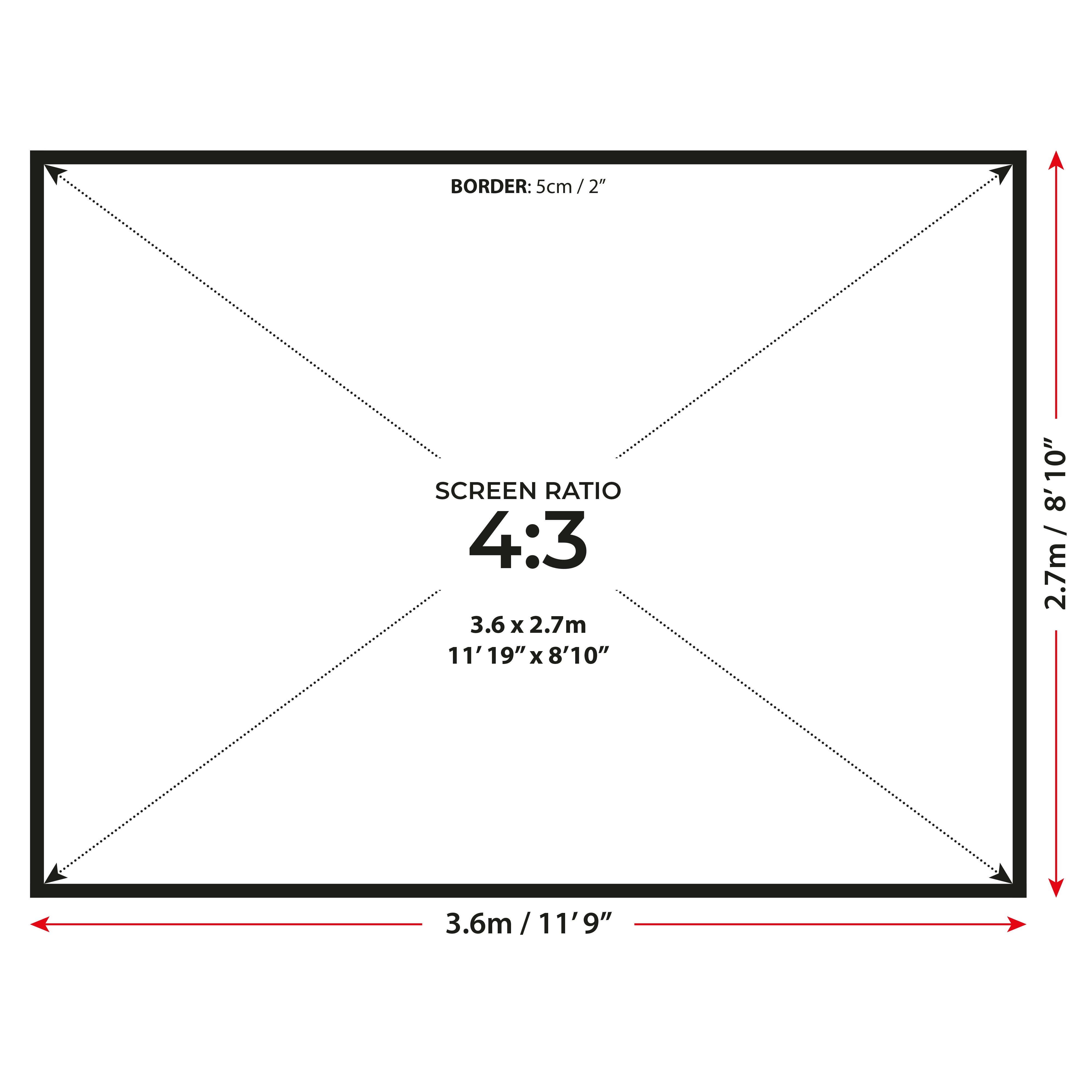 SimSpace Elite Impact screen - perfect voor thuisgolf