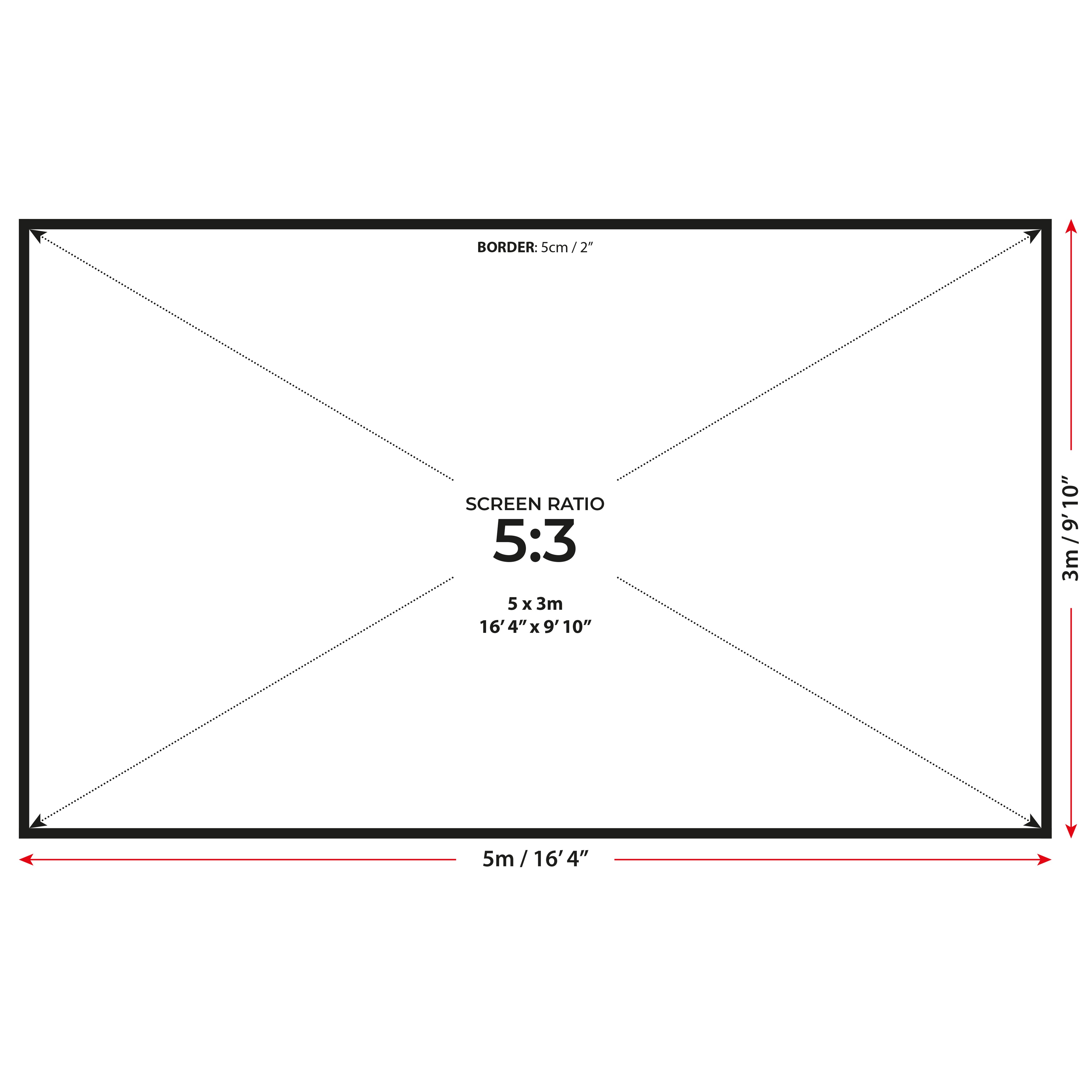 SimSpace Elite Impact screen - perfect voor thuisgolf