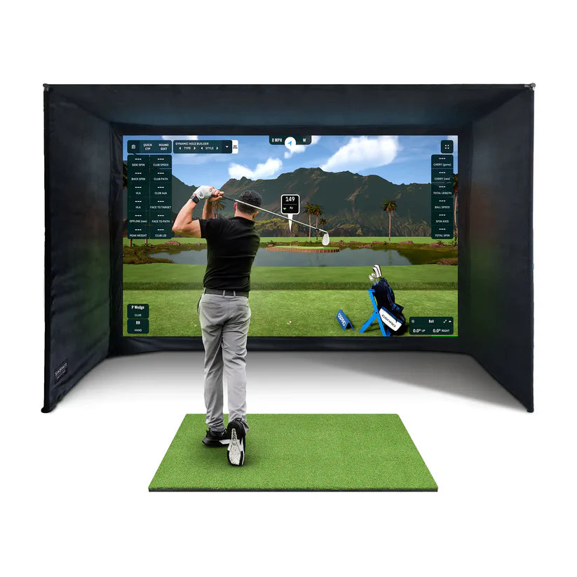 SimSpace Golf Simulator Enclosure - Always Indoor Golf