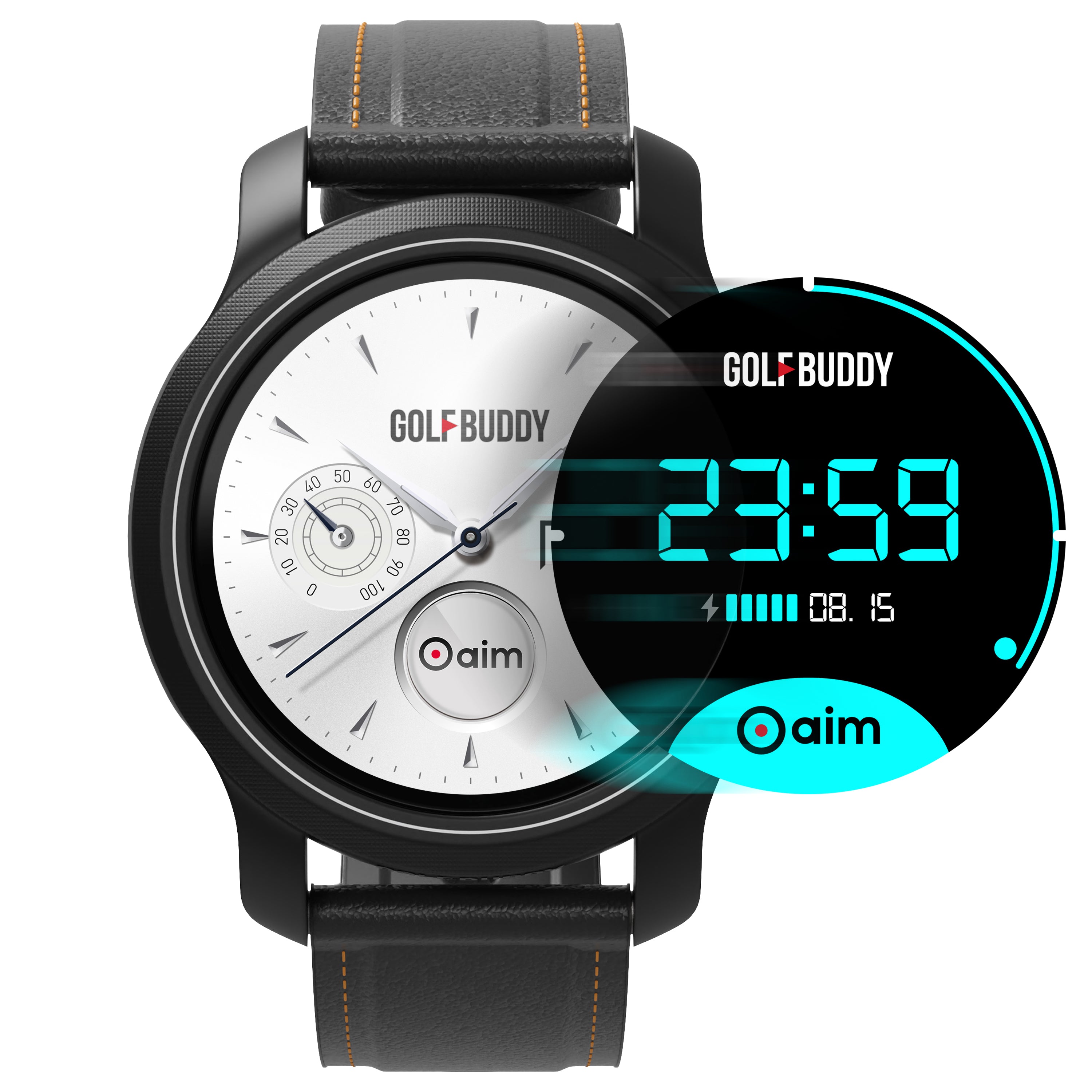 GPS-Golfuhr – GOLFBUDDY AIM W12