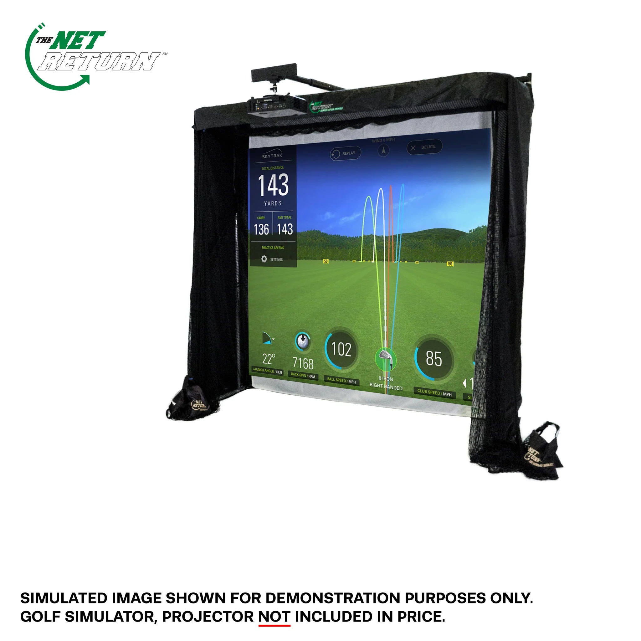 Golfnet Net Return Simulator Kit - Ultieme Golfsimulator